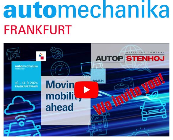 NÄE & KOE AUTOPSTENHOJ:N NOSTINUUTUUDET AUTOMECHANIKA 2024 -MESSUILLA FRANKFURTISSA
