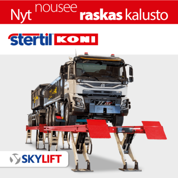 VAHVAA NOSTOKYKYÄ STERTIL-KONIN NOSTIMILLA