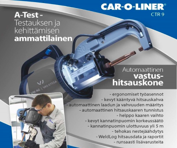 CAR-O-LINER CTR9 - ERGONOMINEN VASTUSHITSAUSKONE