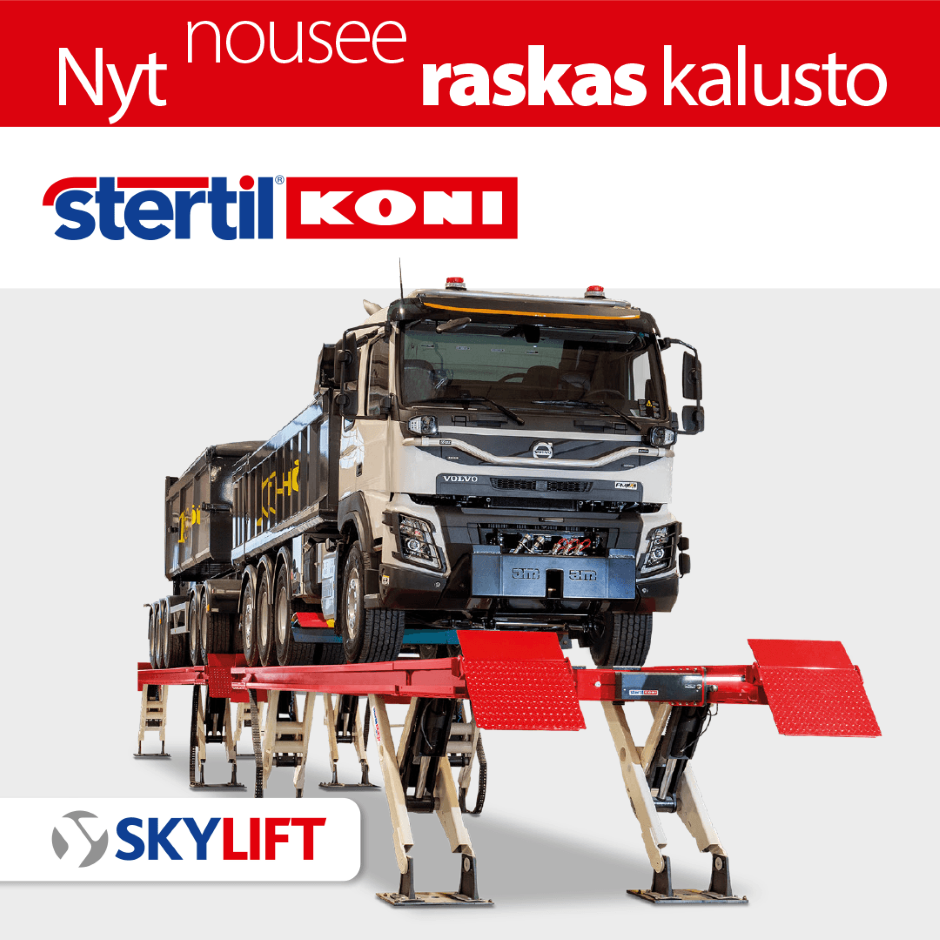 VAHVAA NOSTOKYKYÄ STERTIL-KONIN NOSTIMILLA